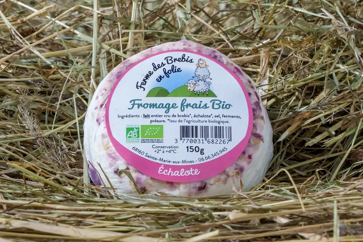 Fromage frais échalotte